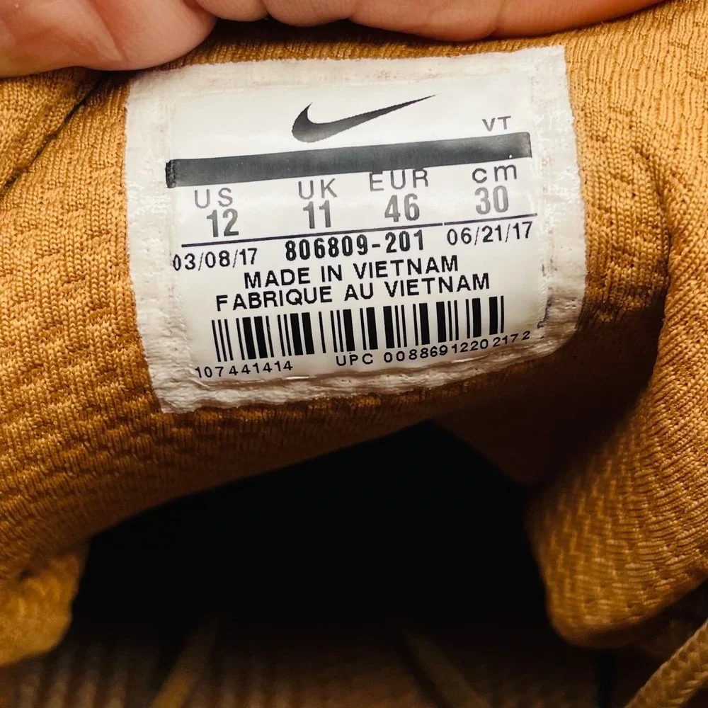 Nike‎ Air Max 95 Sneakerboot Wheat tan 12 2017